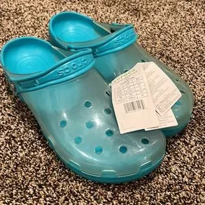 Men’s Birkenstock Slides & Crocs Translucent Comfort Shoe, NWT Crocs Men main image 4